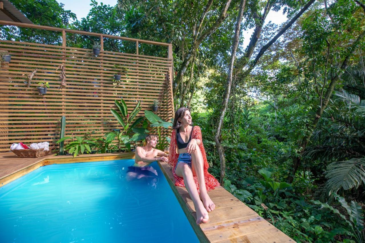 Big Bight Monkey Tiny House - Private Swimming Poolヴィラ エクステリア 写真