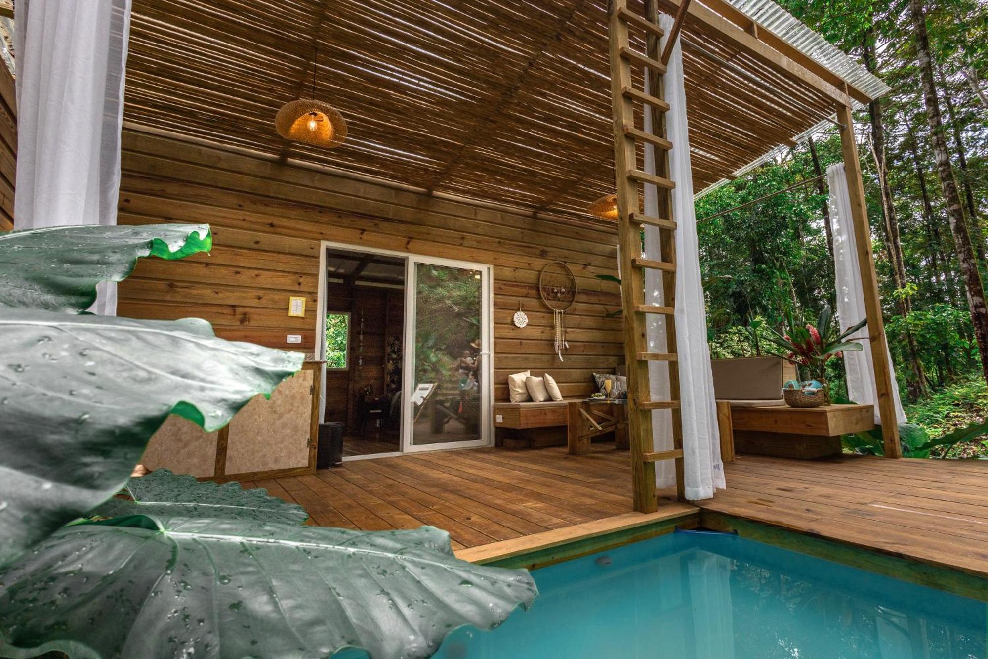 Big Bight Monkey Tiny House - Private Swimming Poolヴィラ エクステリア 写真
